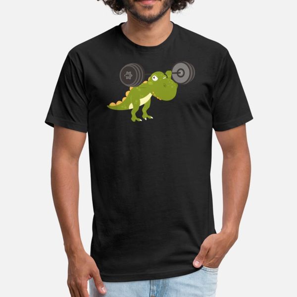 weightlifter dinosaur t shirt street o-neck tracksuit hoodie sweatshirt