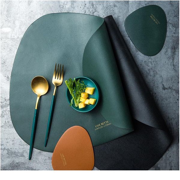 2/4/6 sets placemat leather coaster pads tableware pad pu leather table mat heat insulation non-slip placemats bowl jllwzw
2/4/6 sets placemat leather coaster pads tableware pad pu leather table mat heat insulation non-slip placemats bowl jllwzw