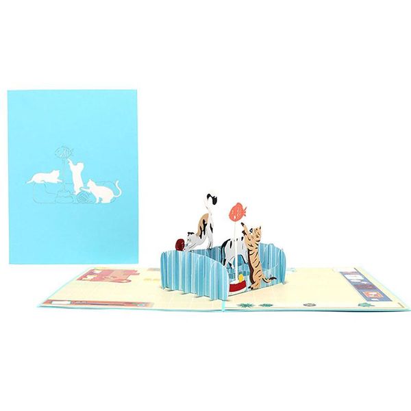 diy greeting cards handmade birthday wedding invitations 3d up card cat fish card convite de casamento invitation
diy greeting cards handmade birthday wedding invitations 3d up card cat fish card convite de casamento invitation