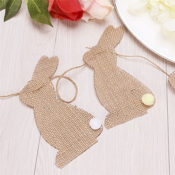 easter jute rabbit hanging flag vintage jute bunting garland for happy easter party hanging decoration 171 n2
easter jute rabbit hanging flag vintage jute bunting garland for happy easter party hanging decoration 171 n2