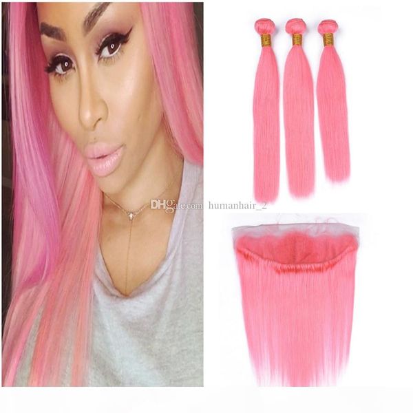 pink human hair bundles with lace frontal closure silk straight pink virgin malaysian hair extension 3 bundles with 13x4 full lace frontals, Black;brown
pink human hair bundles with lace frontal closure silk straight pink virgin malaysian hair extension 3 bundles with 13x4 full lace frontals, Black;brown