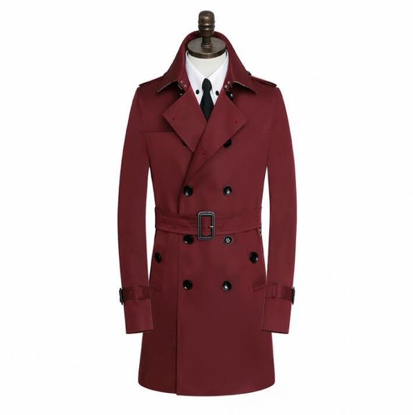 men's trench coats mens fashion belt red man coat men double breasted clothes slim overcoat long sleeve spring autumn big size s - 9xl, Tan;black
men's trench coats mens fashion belt red man coat men double breasted clothes slim overcoat long sleeve spring autumn big size s - 9xl, Tan;black