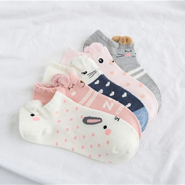 lcf0y boat and summer socks fashion casual women's invisible breathable sweat-absorbing boat spring new ear cartoon cotton women's, Black
lcf0y boat and summer socks fashion casual women's invisible breathable sweat-absorbing boat spring new ear cartoon cotton women's, Black