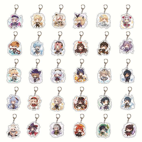 5pcs/set fashion anime genshin impact zhongli diluc venti paimon keychain base acrylic stands keyring gift for fans key chains wholesale, Slivery;golden
5pcs/set fashion anime genshin impact zhongli diluc venti paimon keychain base acrylic stands keyring gift for fans key chains wholesale, Slivery;golden