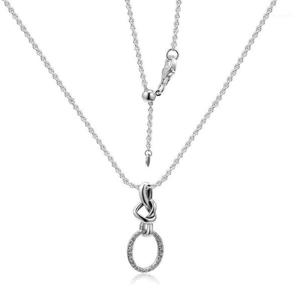 chains 925 sterling silver chain necklace knotted heart necklaces pendants for women party wedding jewelry gift collier1
chains 925 sterling silver chain necklace knotted heart necklaces pendants for women party wedding jewelry gift collier1