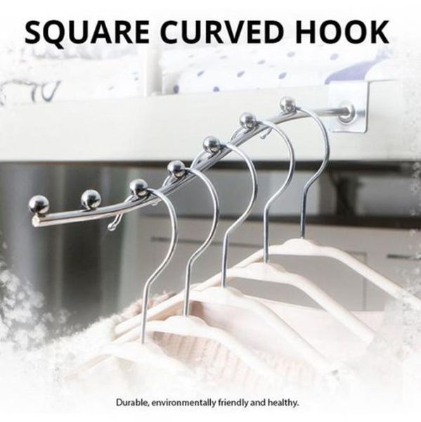 2 pcs robe hooks wall hanging mounted towel hook clothes hook bathroom hardware student dormitory artifact bedside clothes hooks
2 pcs robe hooks wall hanging mounted towel hook clothes hook bathroom hardware student dormitory artifact bedside clothes hooks