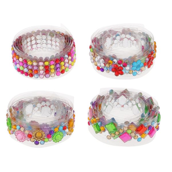 4 rolls bling self-adhesive acrylic rhinestone diamond gem sticker tape embellishments for scrapbooking craft decoration 12mm wide
4 rolls bling self-adhesive acrylic rhinestone diamond gem sticker tape embellishments for scrapbooking craft decoration 12mm wide