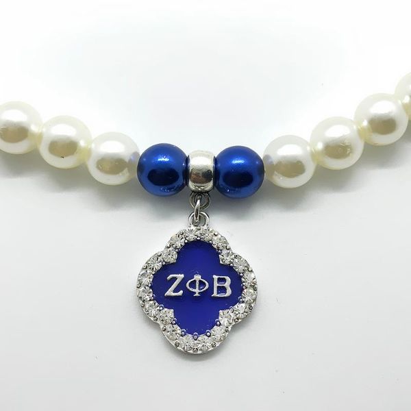 chains exquisite greek letter society sorority zeta phi beta enamel metal pendant simulation pearl necklace, Silver
chains exquisite greek letter society sorority zeta phi beta enamel metal pendant simulation pearl necklace, Silver