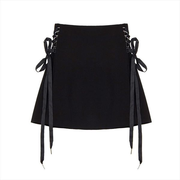 harajuku skirts sides lace up black mini skirt for gothic girl a line high waist skirt with zippper
harajuku skirts sides lace up black mini skirt for gothic girl a line high waist skirt with zippper