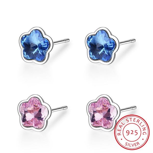 stud green/blue/pink crystal plum blossom flower 925 sterling silver earrings for women s-e691, Golden;silver
stud green/blue/pink crystal plum blossom flower 925 sterling silver earrings for women s-e691, Golden;silver