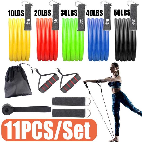 resistance bands 11pcs latex fitness tube band yoga gym stretch pull rope exercise elastic training expander
resistance bands 11pcs latex fitness tube band yoga gym stretch pull rope exercise elastic training expander