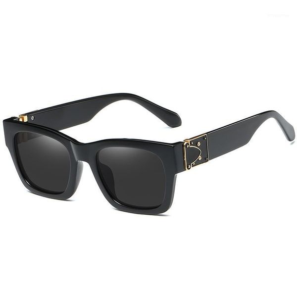 women men sunglasses metal brand designer vintage sun glasses 2020 retro square shape eyewear luxury sunglasse female1, White;black
women men sunglasses metal brand designer vintage sun glasses 2020 retro square shape eyewear luxury sunglasse female1, White;black
