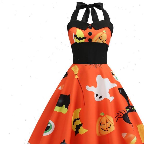 ghost printed 2021 new design style casual women dress spring sweet autumn winter party vintage ladies, Black;gray
ghost printed 2021 new design style casual women dress spring sweet autumn winter party vintage ladies, Black;gray