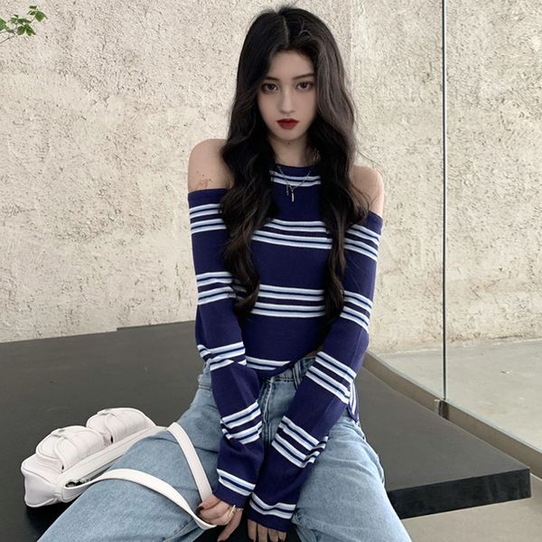 early autumn new pullover pulloverpulloverpullover long sleeve crew neckshoulder striped t-shirt careful machine design short 2020 i, White;black
early autumn new pullover pulloverpulloverpullover long sleeve crew neckshoulder striped t-shirt careful machine design short 2020 i, White;black