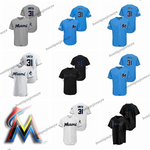 custom men women kids miami marlins 31 smith 32 dietrich 5 berti home black white blue gray baseball derek caleb jerseys, Blue;black
custom men women kids miami marlins 31 smith 32 dietrich 5 berti home black white blue gray baseball derek caleb jerseys, Blue;black