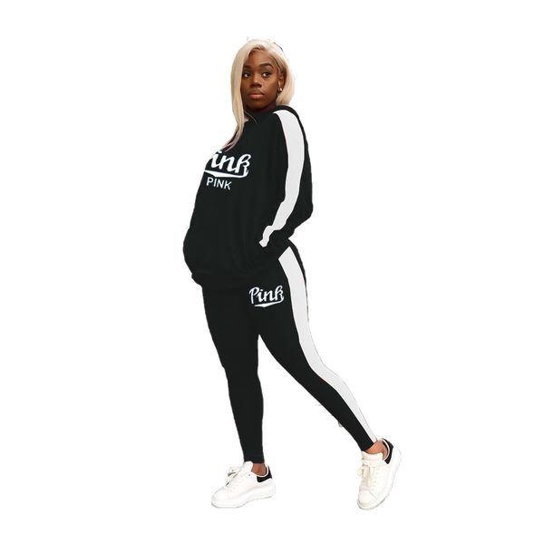 2021 new pink shredded letter by hoodies women jogger active suit pants wear tracksuit set of two fitness outfit nhmb, Gray
2021 new pink shredded letter by hoodies women jogger active suit pants wear tracksuit set of two fitness outfit nhmb, Gray