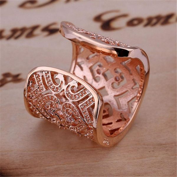 new fashion charm noble hollow crystal suspicious female ring rose gold color women men ring h sqctzs, Silver
new fashion charm noble hollow crystal suspicious female ring rose gold color women men ring h sqctzs, Silver