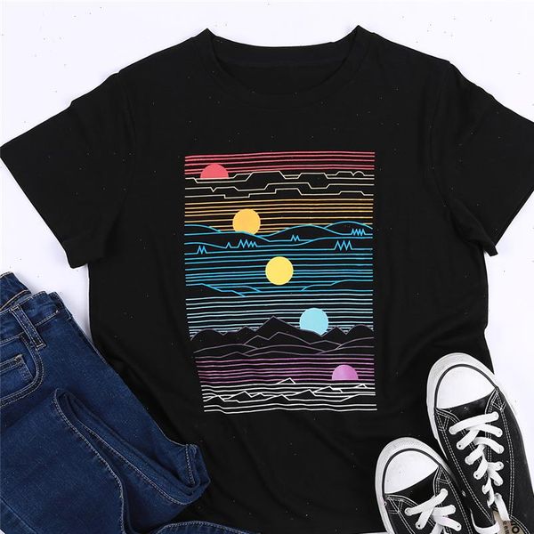 color sunset t shirt women summer tee 2021 fashion short sleeve t shirt casual tee shirts women clothes new female t, White
color sunset t shirt women summer tee 2021 fashion short sleeve t shirt casual tee shirts women clothes new female t, White