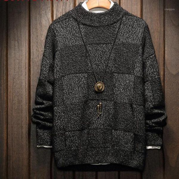 2019 solid plaid knitted winter pullover men sweater man thick warm pull men sweater coat winter mens sweaters autumn1, White;black
2019 solid plaid knitted winter pullover men sweater man thick warm pull men sweater coat winter mens sweaters autumn1, White;black