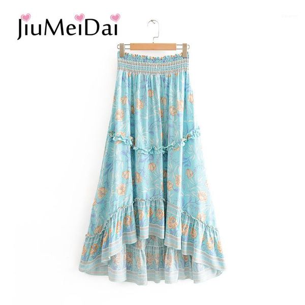 jiumeidai women high elasticity pleated waist long skirt female print spring ruffles skirts party beach quality clothing vintage1, Black
jiumeidai women high elasticity pleated waist long skirt female print spring ruffles skirts party beach quality clothing vintage1, Black