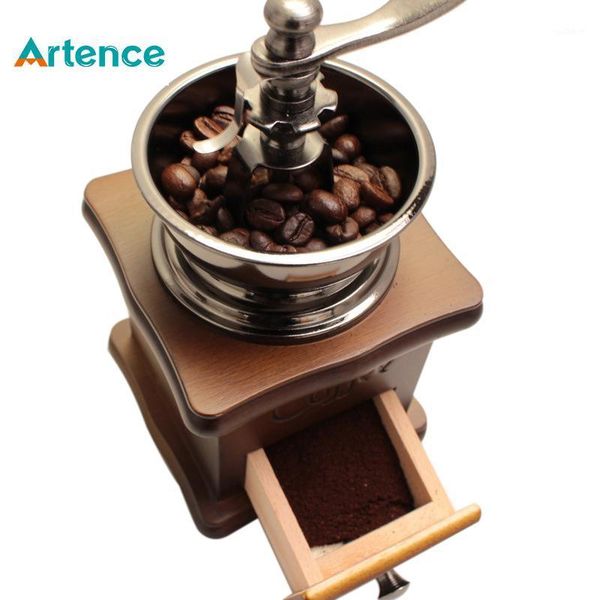 electric coffee grinders classical wooden manual grinder stainless steel retro spice mini burr mill wheel machine1
electric coffee grinders classical wooden manual grinder stainless steel retro spice mini burr mill wheel machine1