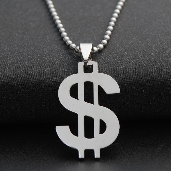 1pcs stainless steel dollar american money sign pendant necklace world universal currency rich necklace lucky gift jewelry, Silver
1pcs stainless steel dollar american money sign pendant necklace world universal currency rich necklace lucky gift jewelry, Silver