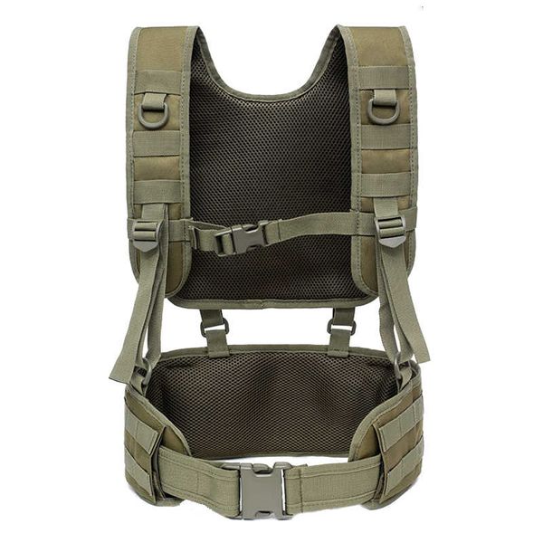 hunting molle vest tactical waist padded belt with harness paintball airsoft chest rig vest outdoor training combat body armor, Camo
hunting molle vest tactical waist padded belt with harness paintball airsoft chest rig vest outdoor training combat body armor, Camo