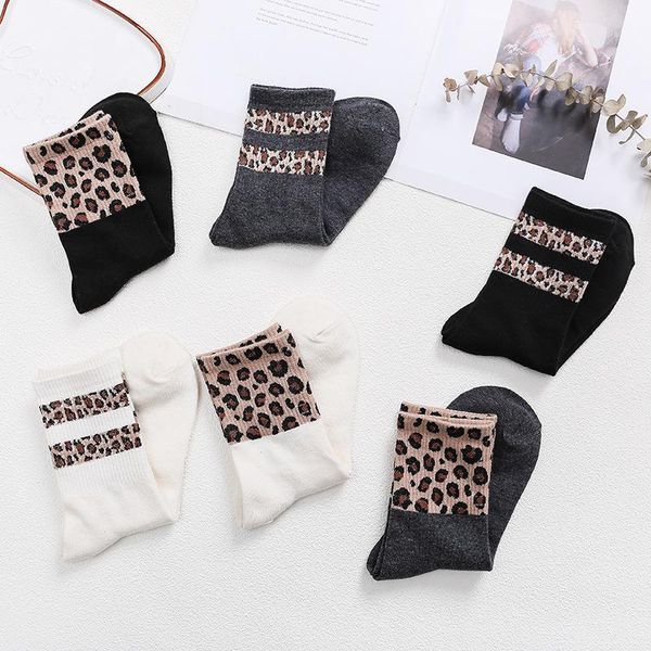 retro leopard print cotton women socks stripe fashion harajuku street cool cozy vintage korean animal girl gift funny white ins1, Black;white
retro leopard print cotton women socks stripe fashion harajuku street cool cozy vintage korean animal girl gift funny white ins1, Black;white