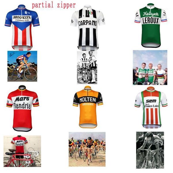 classic cycling jersey partial zipper men shirt sleeve summer breathable half zipper bicycle wear retro jersey ropa ciclismo1, Black;red
classic cycling jersey partial zipper men shirt sleeve summer breathable half zipper bicycle wear retro jersey ropa ciclismo1, Black;red