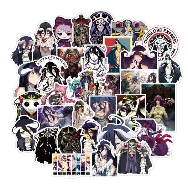 50pcs/set overlord anime small waterproof stickers for diy skateboard suitcase guitar luggage lapsticker
50pcs/set overlord anime small waterproof stickers for diy skateboard suitcase guitar luggage lapsticker