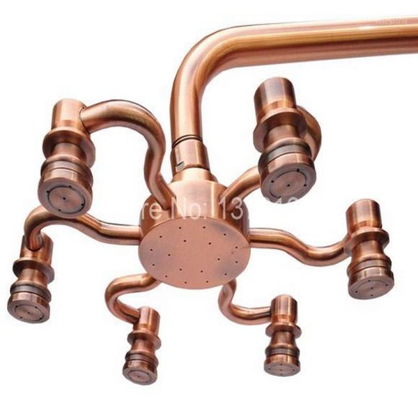 8" ( inch ) vintage red copper antique brass claw shape bath rainfall shower head / bathroom accessory (standard 1/2") ash0071
8" ( inch ) vintage red copper antique brass claw shape bath rainfall shower head / bathroom accessory (standard 1/2") ash0071