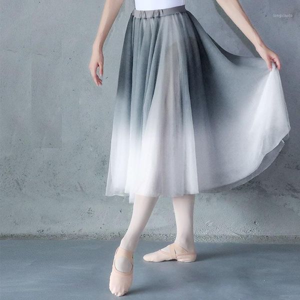 d0826 lady ballet dancing skirt female gymnastic gradient soft mesh suit gauzy dance customs teacher elastic skirt dance costume1, Black;red
d0826 lady ballet dancing skirt female gymnastic gradient soft mesh suit gauzy dance customs teacher elastic skirt dance costume1, Black;red