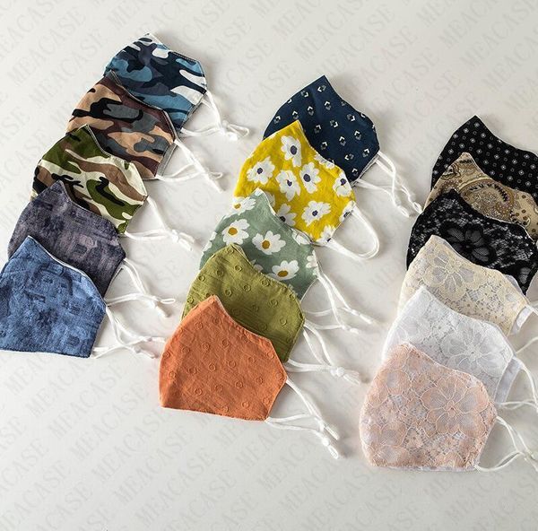 cotton 23 mask colors face reusable washable double layers lace floral camouflage breathable masks for outdoor sports wo
cotton 23 mask colors face reusable washable double layers lace floral camouflage breathable masks for outdoor sports wo