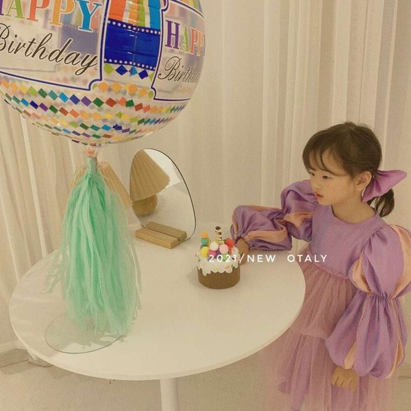 and 2021 new spring clothing korean summer princs girl's drs children's gauze skirt, Red;yellow
and 2021 new spring clothing korean summer princs girl's drs children's gauze skirt, Red;yellow