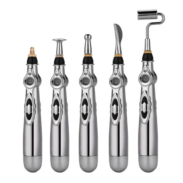 5-in-1 electronic therapy pen acupuncture meridian body massager pain relief meridian energy pen pain relief tools zen
5-in-1 electronic therapy pen acupuncture meridian body massager pain relief meridian energy pen pain relief tools zen