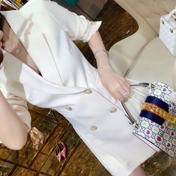 new 2021 designer women blazer mini-dress lady in office cascade frilly dresses taped collar thin party elegant dress bekq, Black;gray
new 2021 designer women blazer mini-dress lady in office cascade frilly dresses taped collar thin party elegant dress bekq, Black;gray
