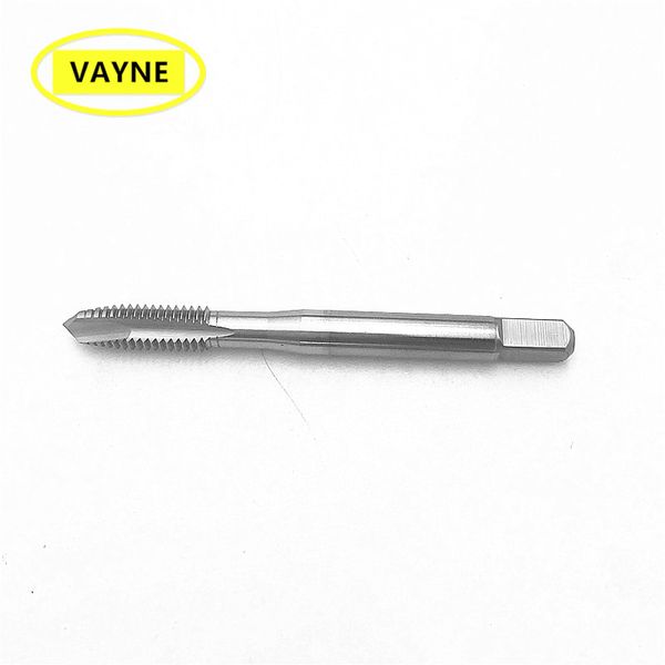 vayne hsse metric general application spiral pointed taps m6*1 and machine used fine thread screw chip tap m6*0.5/0.75/0.35
vayne hsse metric general application spiral pointed taps m6*1 and machine used fine thread screw chip tap m6*0.5/0.75/0.35