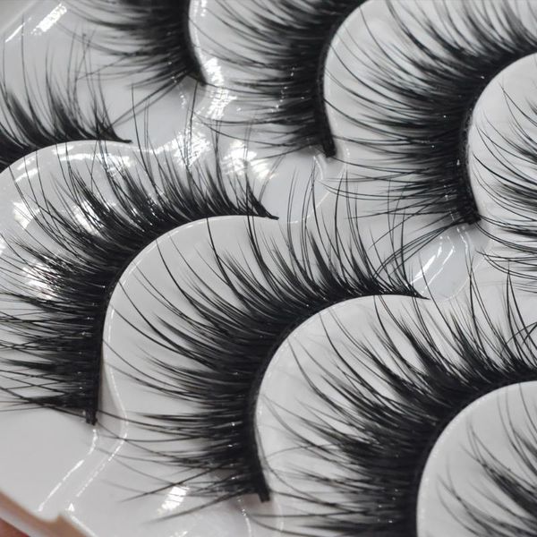 false eyelashes 5 pairs of natural make-up faux long black artificial thick eyelash extensions a005
false eyelashes 5 pairs of natural make-up faux long black artificial thick eyelash extensions a005