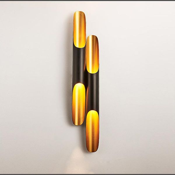 wall lamp vintage light gold/black bamboo shaped personality bar cafe bedroom bedside beveled indoor
wall lamp vintage light gold/black bamboo shaped personality bar cafe bedroom bedside beveled indoor
