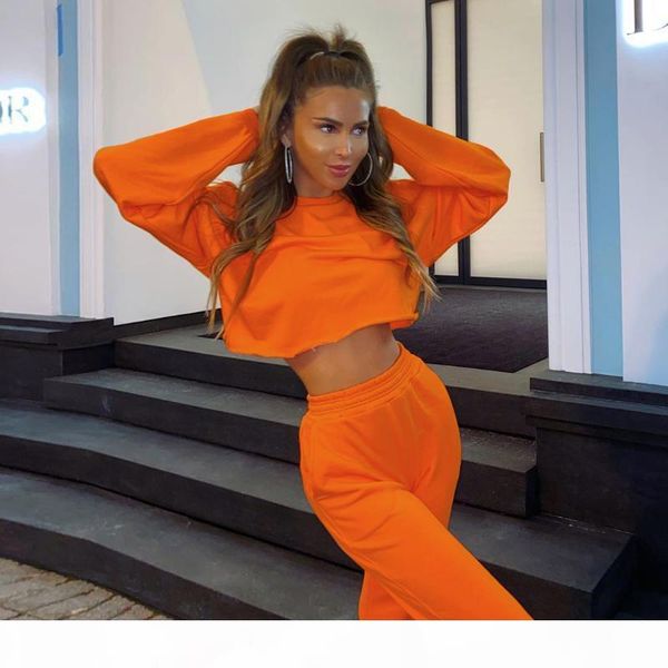 high street style 2020 осень зимние женские 2 шт наборы новый o-шеи длинный рукав обрезанные верхние талии брюки повседневный костюм женщины, Gray
high street style 2020 осень зимние женские 2 шт наборы новый o-шеи длинный рукав обрезанные верхние талии брюки повседневный костюм женщины, Gray