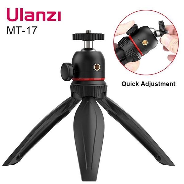 ulanzi mt-17 mini tripod adjustable 360 rotation portable camera accessories with 1/4 screw tripod monopod
ulanzi mt-17 mini tripod adjustable 360 rotation portable camera accessories with 1/4 screw tripod monopod
