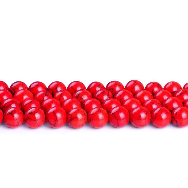 1strand lot 4 6 8 10 12 mm smooth natural red turquoises beads round loose spacer bead for jewelry making diy necklace bracelet h jllcst
1strand lot 4 6 8 10 12 mm smooth natural red turquoises beads round loose spacer bead for jewelry making diy necklace bracelet h jllcst