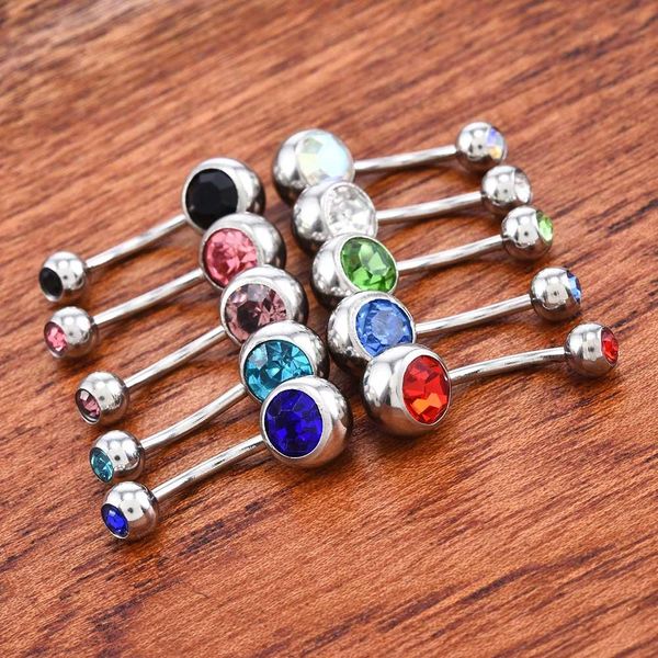 10 pcs crystal gem body jewelry dangle ball button surgical steel barbell belly navel ring bar body piercing jewelry belly rings sqccvp, Silver
10 pcs crystal gem body jewelry dangle ball button surgical steel barbell belly navel ring bar body piercing jewelry belly rings sqccvp, Silver