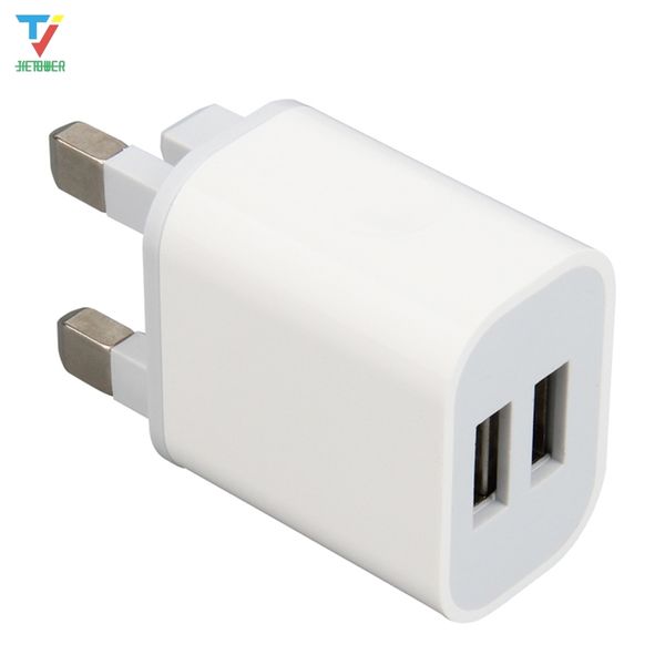 100pcs/lot good quality universal dual port usb power adapter 5v 2.1a uk plug charger for iphone samsung huawei usb wall charger
100pcs/lot good quality universal dual port usb power adapter 5v 2.1a uk plug charger for iphone samsung huawei usb wall charger