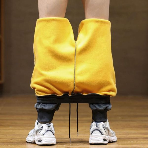 men's double-sided gold velvet casual pants autumn and winter thickened sports pants fleece male long outdoors trousers, Black
men's double-sided gold velvet casual pants autumn and winter thickened sports pants fleece male long outdoors trousers, Black