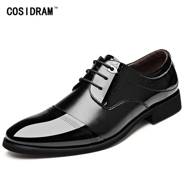 cosidram 2020 spring business wedding shoes pointed toe men dress shoes pu leather oxfords formal for male classic brm-936, Black
cosidram 2020 spring business wedding shoes pointed toe men dress shoes pu leather oxfords formal for male classic brm-936, Black