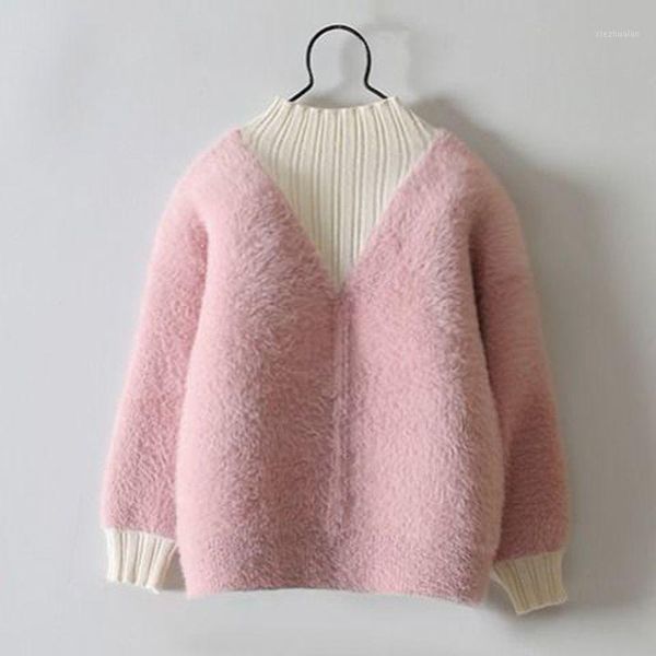 pullover famli 3-8y toddler kids velvet knitted sweater warm autumn girls long sleeve outwear winter clothing1, Blue
pullover famli 3-8y toddler kids velvet knitted sweater warm autumn girls long sleeve outwear winter clothing1, Blue