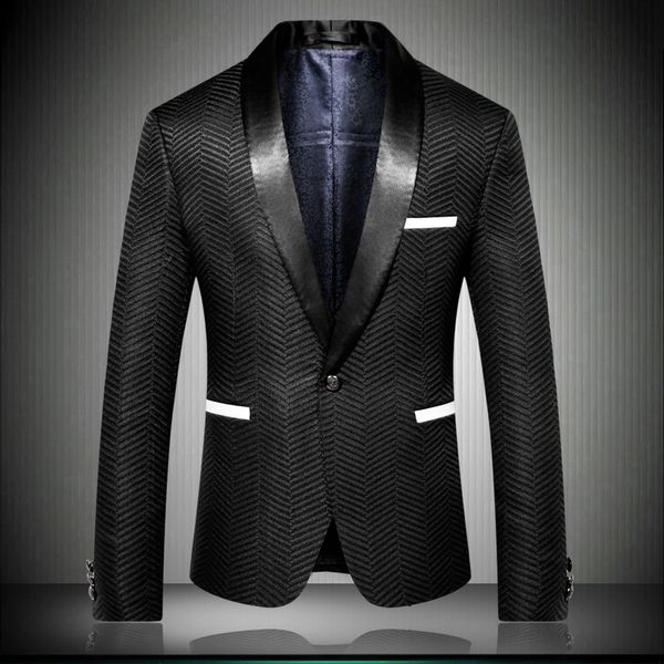 2020 jacket color fixed little suit single west blazer 4xl men's clothes bkoc, White;black
2020 jacket color fixed little suit single west blazer 4xl men's clothes bkoc, White;black