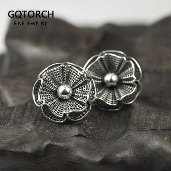 original design real 925 sterling silver exaggerated large flower earrings for women hollow vintage earrings luxury jewelry, Golden;silver
original design real 925 sterling silver exaggerated large flower earrings for women hollow vintage earrings luxury jewelry, Golden;silver