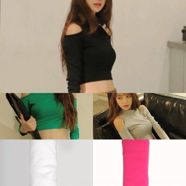 весна и лето 2019 женская футболка длинный sleeveshoulder top корейский хлопок открытым пупок половина top dance dance dancehigh воротник ни, White
весна и лето 2019 женская футболка длинный sleeveshoulder top корейский хлопок открытым пупок половина top dance dance dancehigh воротник ни, White
